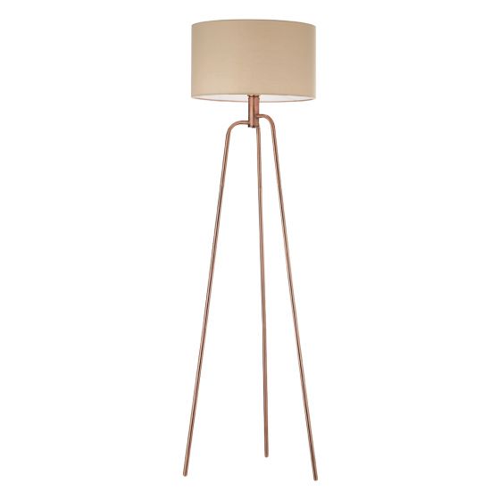 Ellis Rose Gold Floor Lamp