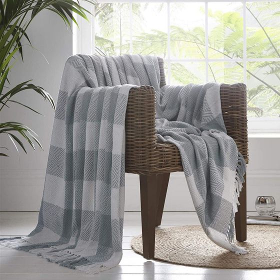Epsom Grey Throw 130x170cm