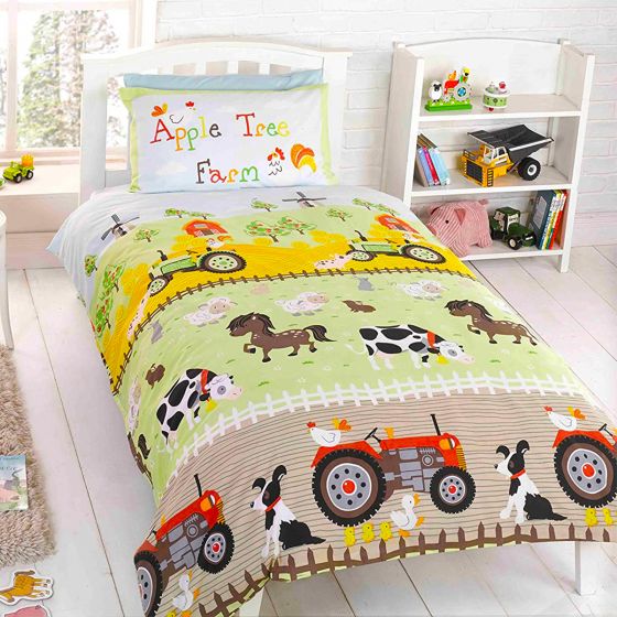 Appletree Farm Cotton Mix Toddler Duvet Set