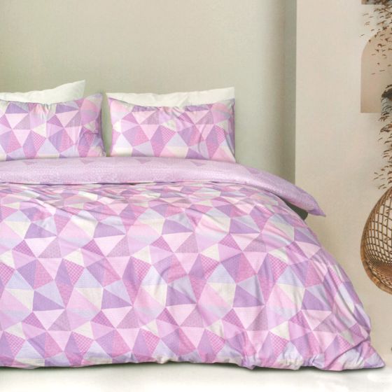 Florentina Pink Cotton Rich Duvet Set