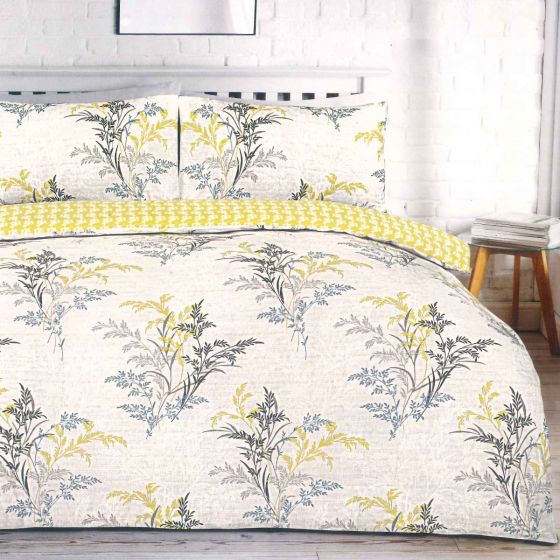 Gianni Ochre Cotton Rich Duvet Set