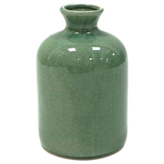 Small Green Reactive Vase