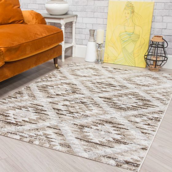 Ardenne Azteca Greige Rug