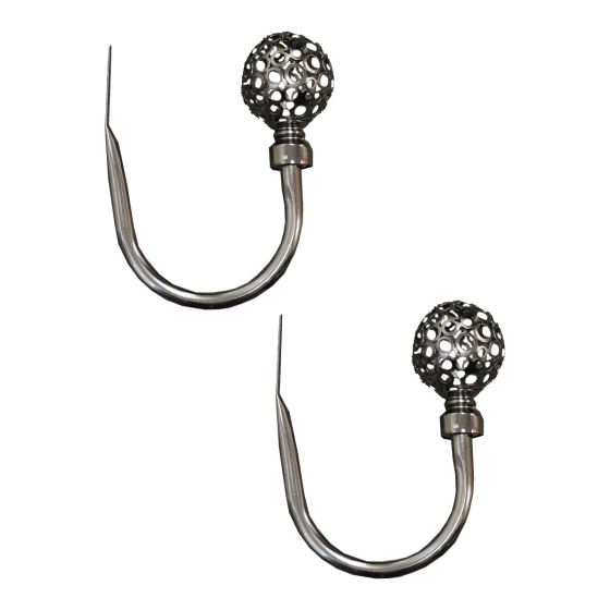 25/28mm Cairo Gun Metal Hold Back Pair 