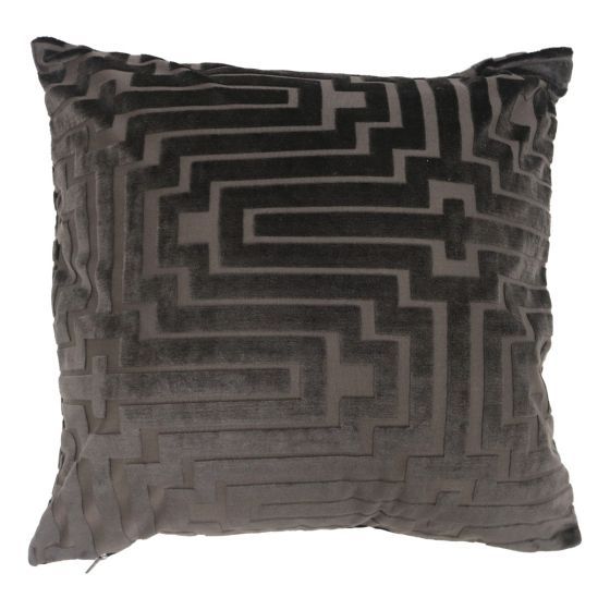 Iowa Charcoal Cushion Cover