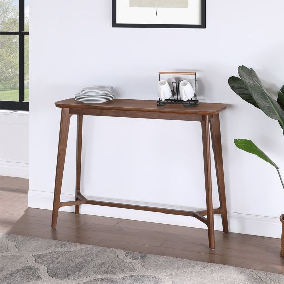 Lincoln Walnut Console Table