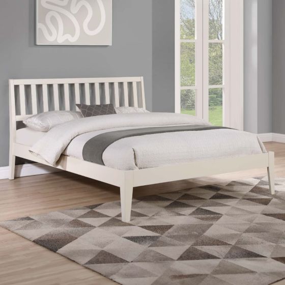 Luna Ivory Bed Frame