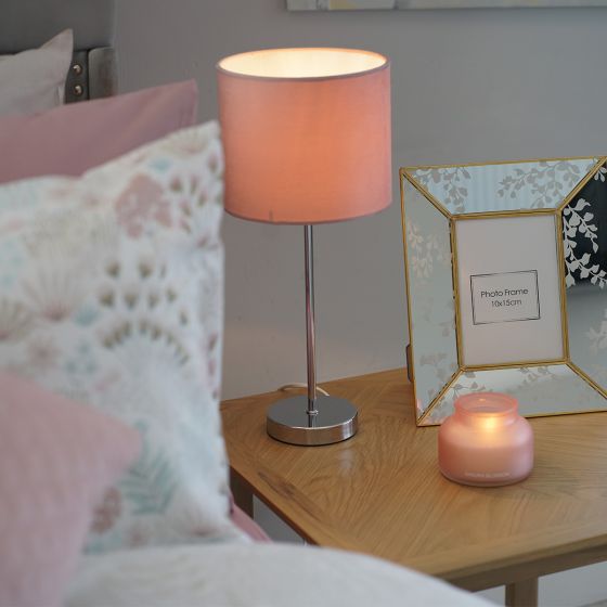 Luna Blush Table Lamp