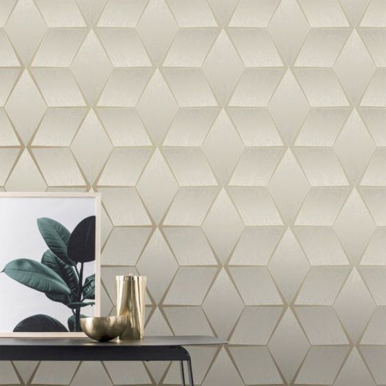 Luxor Light Grey Wallpaper Roll