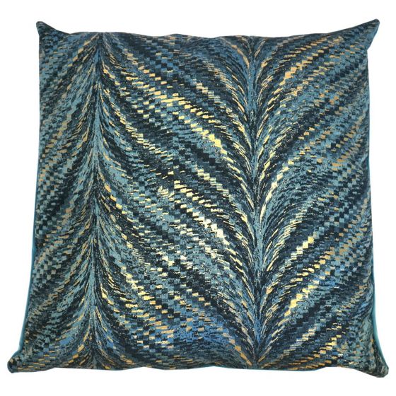 Luxor Teal Filled Cushion
