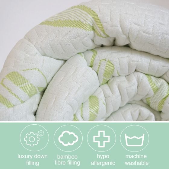 Luxury Bamboo Mattress Topper
