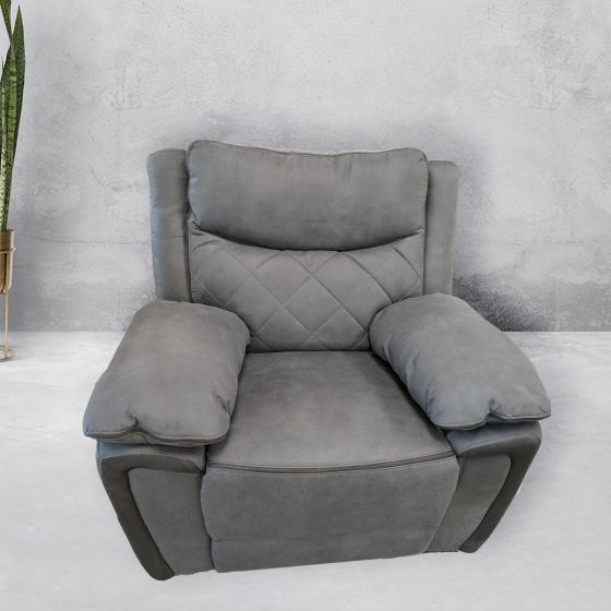 Lynx Grey 1 Seater Sofa