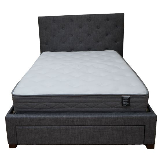 Monet Dark Grey Bed Frame