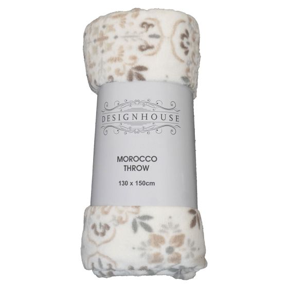 Morocco Throw Natural 