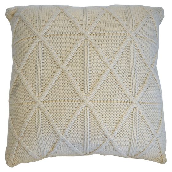 Moscow Ivory Filled Cushion

