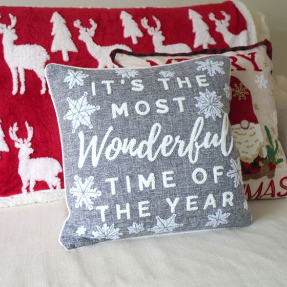 Wonderful Time Cushion Cover 
