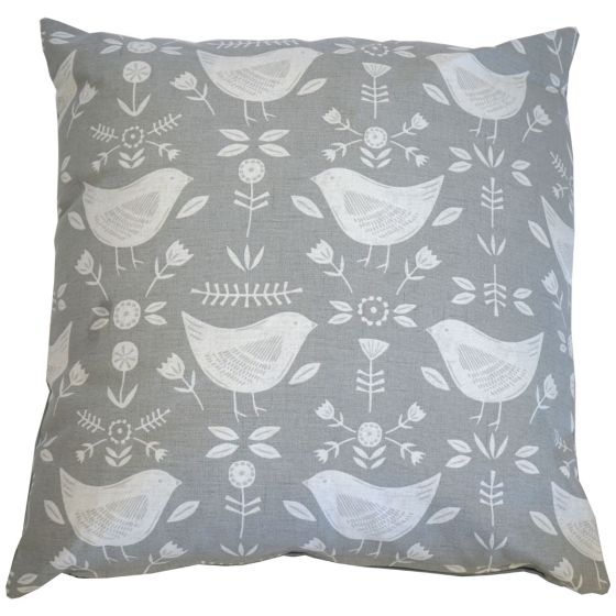 Narvic Grey Filled Cushion