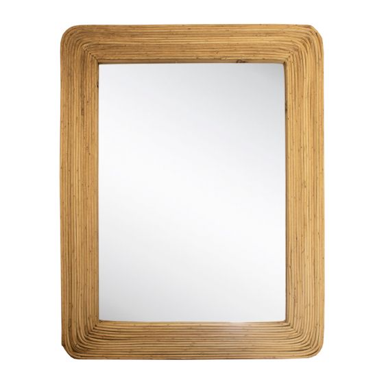 Natural Wooden Mirror