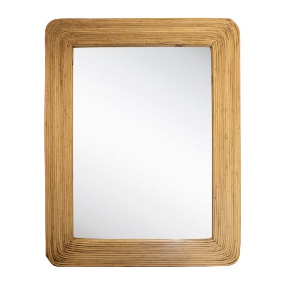 Natural Wooden Mirror