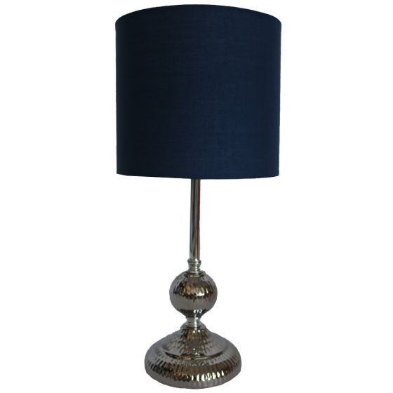 Lily Navy Table Lamp