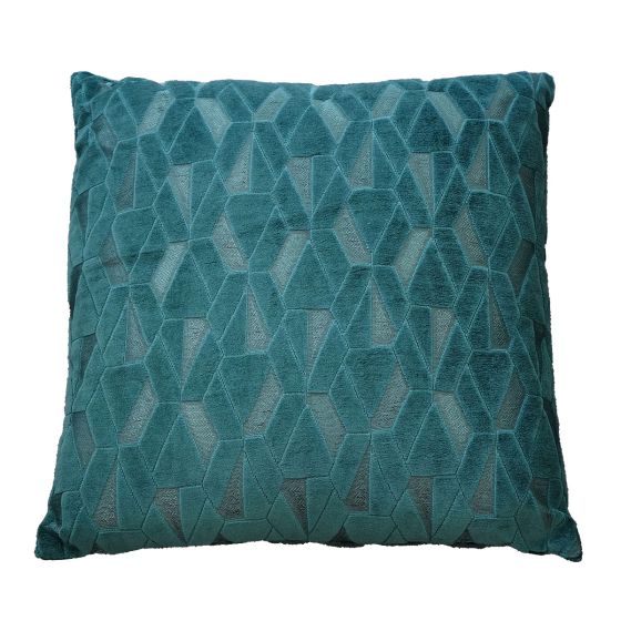 Nelson Teal Filled Cushion