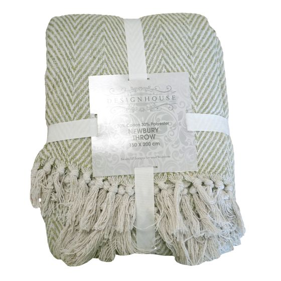 Newbury Green Throw 150x200cm