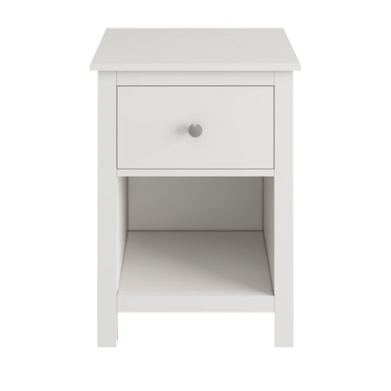 Olive White Nightstand