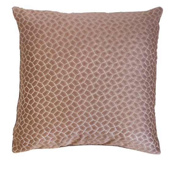 Origami Blush Filled Cushion