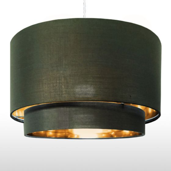 Oscar Green and Copper Pendant