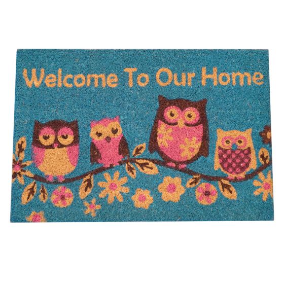 Nature & Owl Coir Doormat