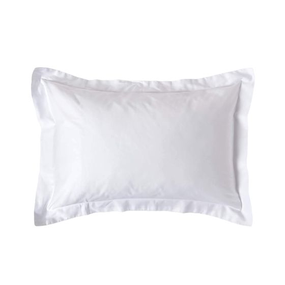 Percale White Oxford Pillowcase Pair