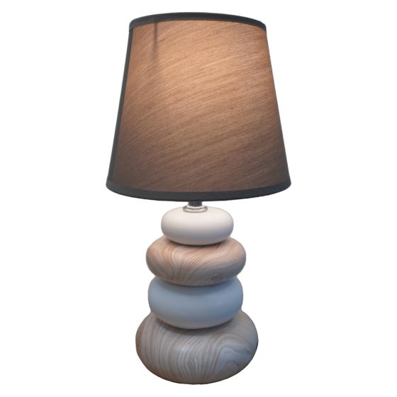 Pebbles Natural Table Lamp
