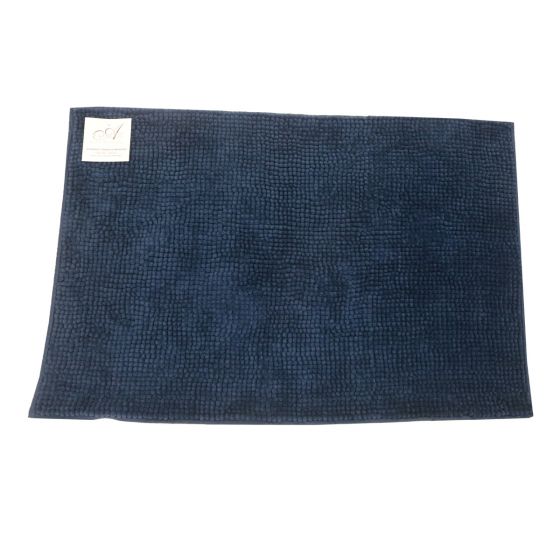 Phoebe Navy Bath Mat