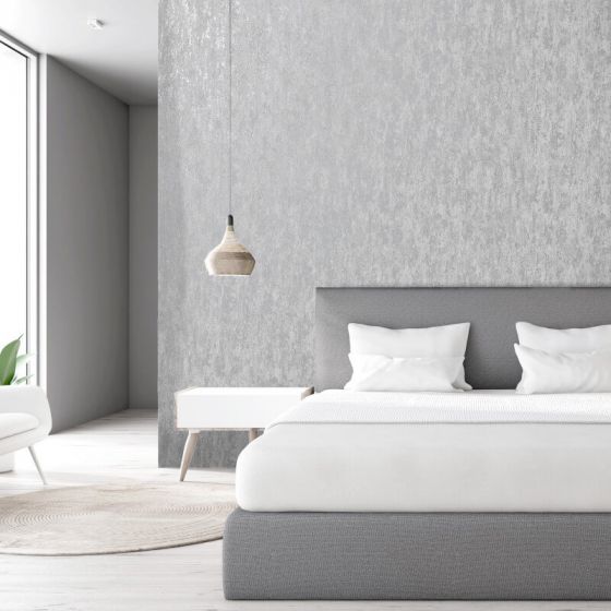 Industrial Texture Grey Wallpaper Roll