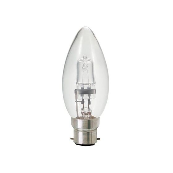 Linx 40W Halogen B22 Candle Warm White Bulb