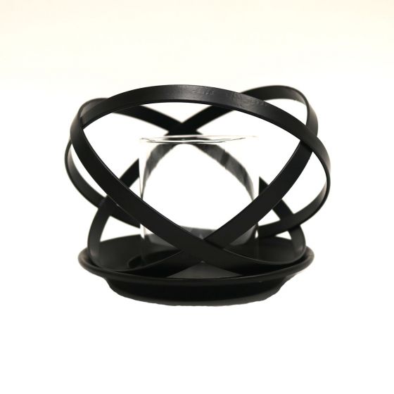 Black Tealight Holder
