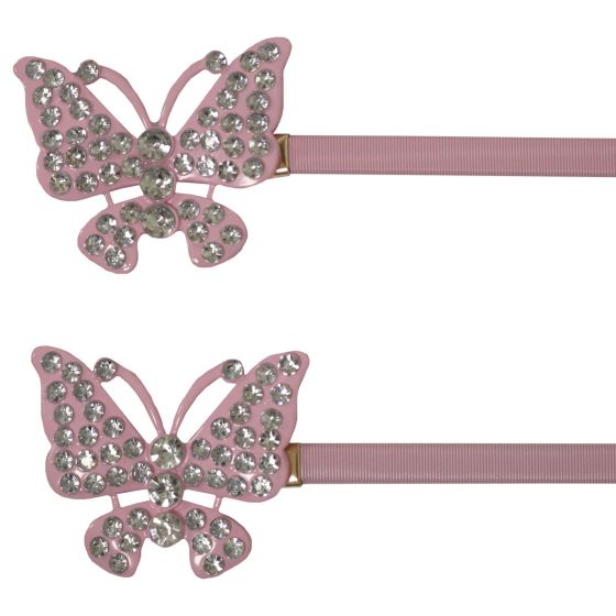 Flutterby Pink Tie Back