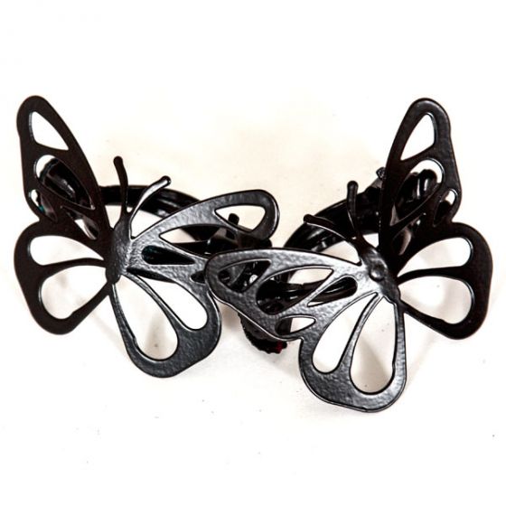 Butterfly Clips Black 2 Pack