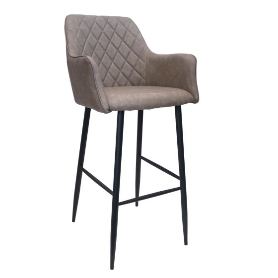 Vermont Vintage Grey Bar Stool