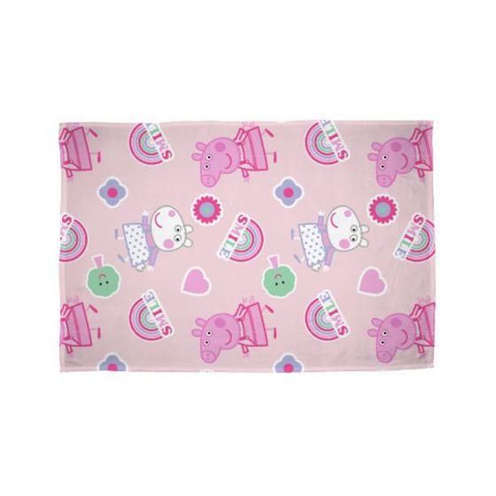 Peppa Pig Icon Fleece Throw