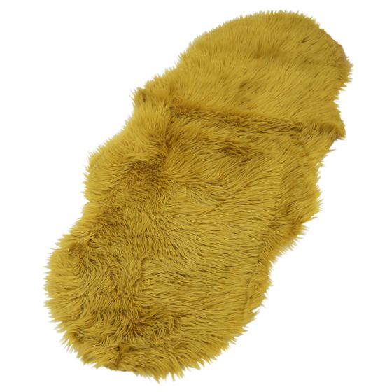 Faux Sheepskin OchreHH