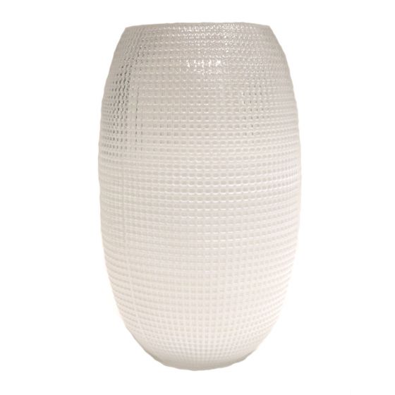 Opaque Glass Vase
