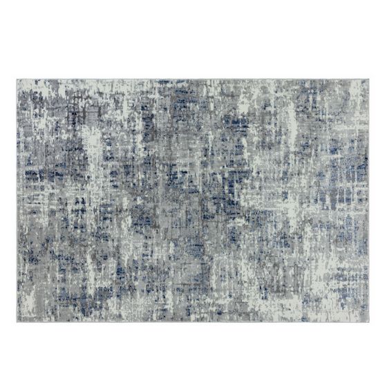 Turin Silver and Blue Rug
