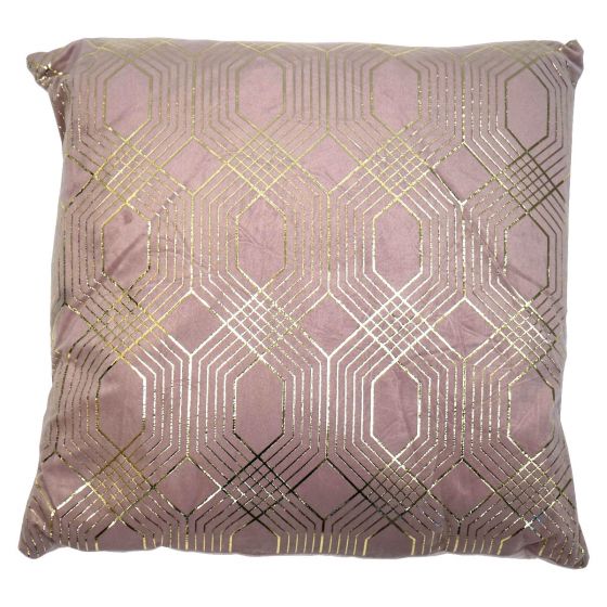Aragon Pink Filled Cushion