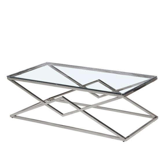 Luxor Chrome Coffee Table
