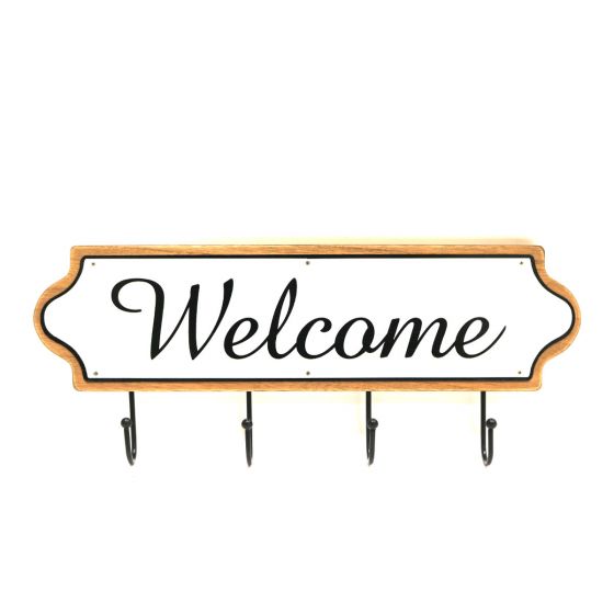 Welcome Coat Hanger
