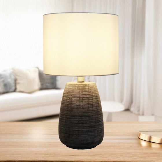 Seine Black and White Table Lamp