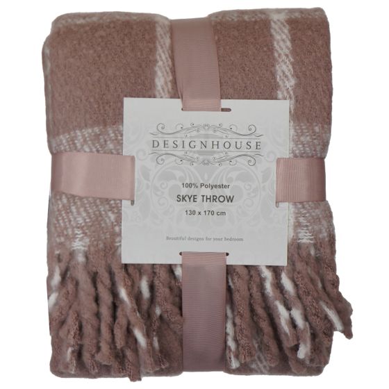 Skye Chocolate Throw 130x170cm