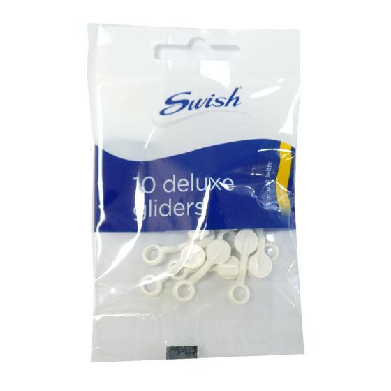 Swish Delux Curtain Track Deluxe Gliders