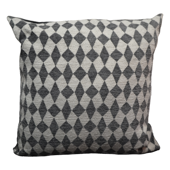 Takieta Diamond Grey Filled Cushion